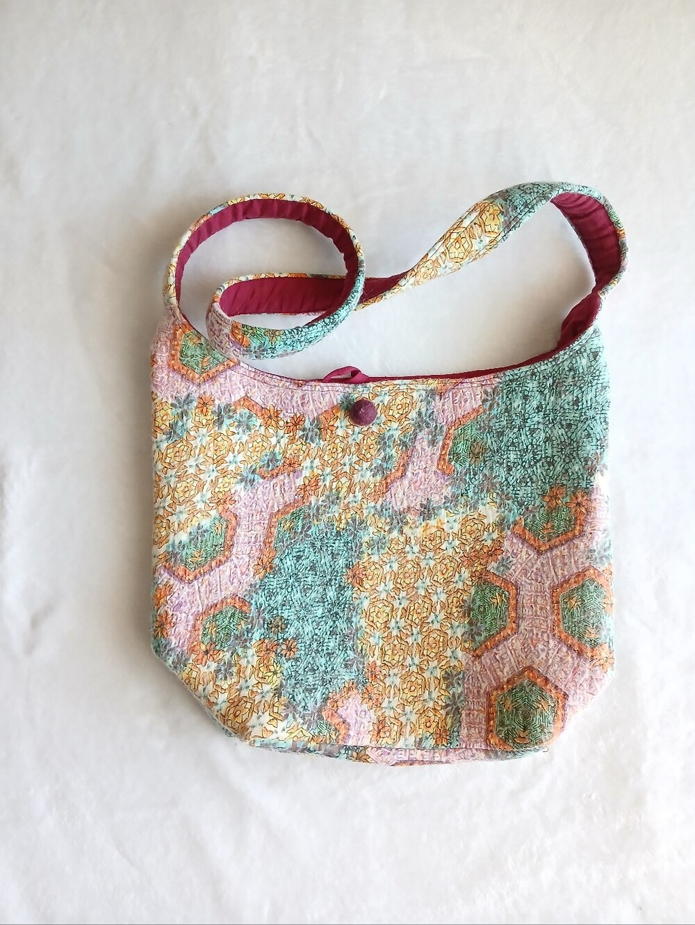 World Market Wool Patterned Tote